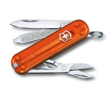 Logotrade kampanjprodukter bild: Fickkniv Classic SD transparent Victorinox