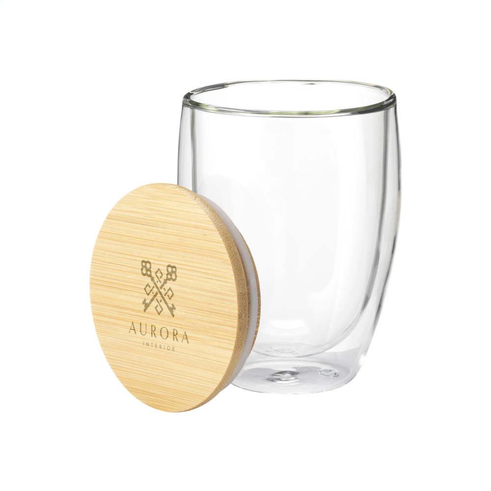 Logotrade profilreklam bild: Alba 350 ml dubbelväggigt glas