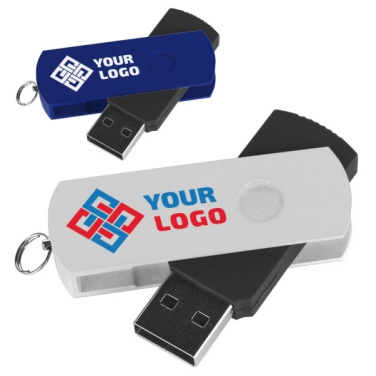 Logotrade presentreklam bild: USB-minne i metall och plast