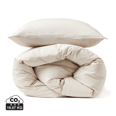 Logotrade reklamprodukter bild: VINGA Montgomery bäddset premium cotton, 4 delar