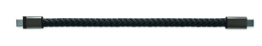 Logotrade profilprodukter bild: Flätad armband/kabel typ-C