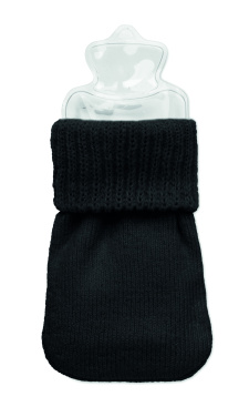 Logotrade reklamprodukter bild: Handvärmare stickad polyester