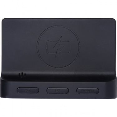 Logotrade kampanjprodukter bild: Väckarklocka och trådlös laddare ADELAIDE