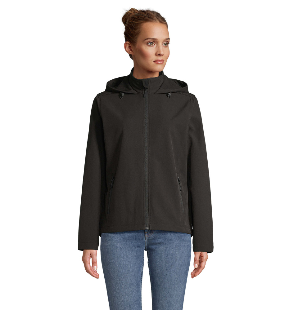 Logotrade reklamprodukter bild: RACE WOMEN HOODED JACKET