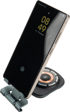Logotrade kampanjprodukter bild: Telefonhållare med trådlös laddare