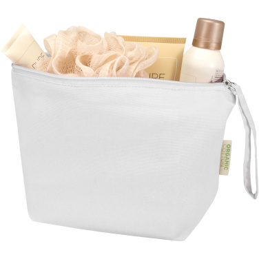 Logotrade profilreklam bild: Odisha 180 g/m² tillbehörspåse av ekologiskt OCS-material, 3 l