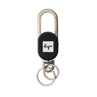 Logotrade presentreklam bild: Keyfinder Dual nyckelring med global spårning