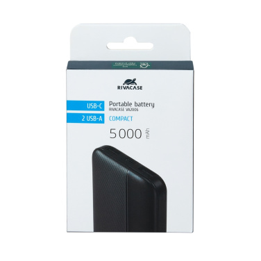 Logotrade profilprodukter bild: Powerbank VA2006 5000 mAh RIVACASE